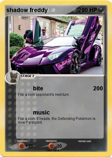 Pokemon shadow freddy