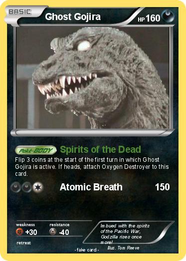 Pokemon Ghost Gojira Pokemon Ghost Gojira