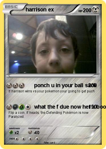 Pokemon harrison ex