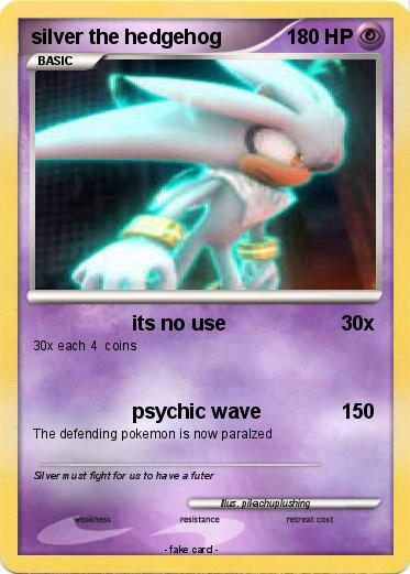 Pokemon silver the hedgehog