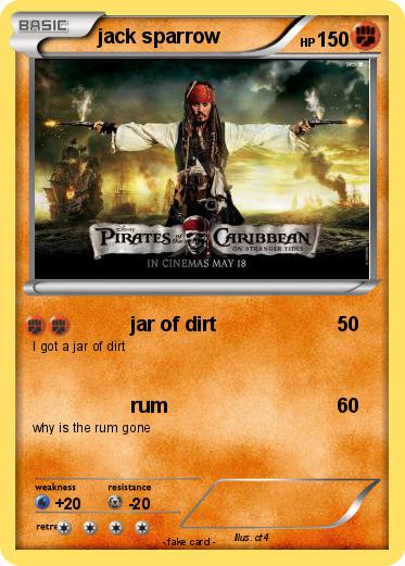 Pokemon jack sparrow