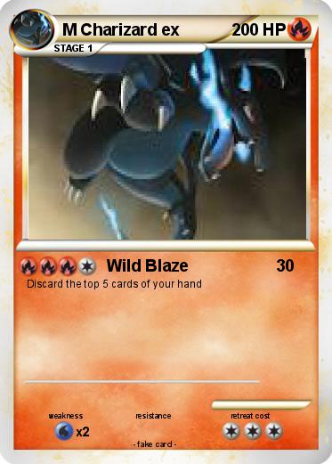 Pokemon M Charizard ex