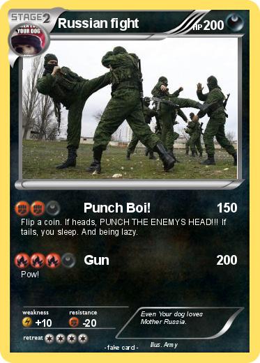 Pokemon Russian fight