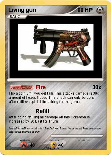 Pokemon Living gun