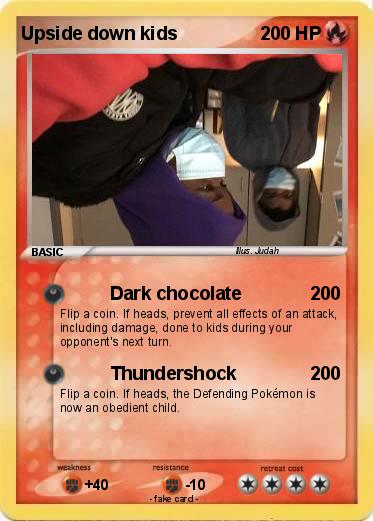 Pokemon Upside down kids