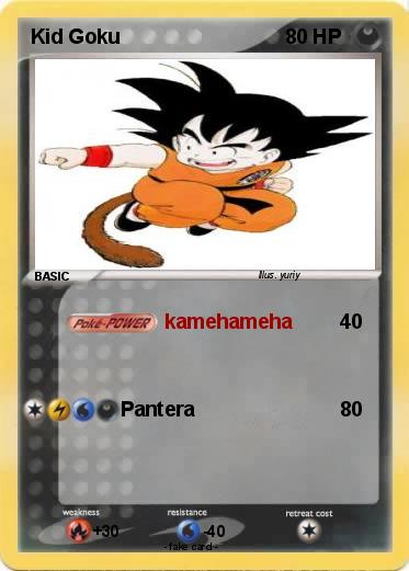 Pokemon Kid Goku