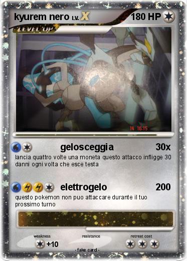 Pokemon kyurem nero