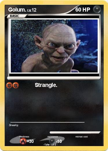 Pokemon Golum.