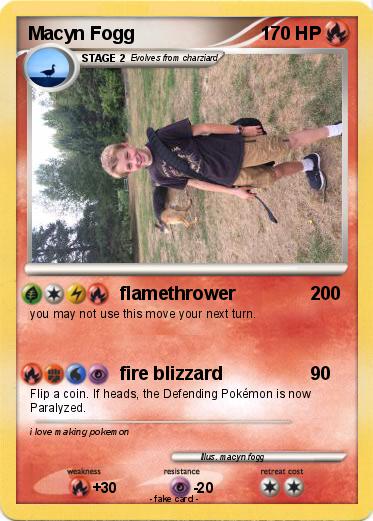 Pokemon Macyn Fogg