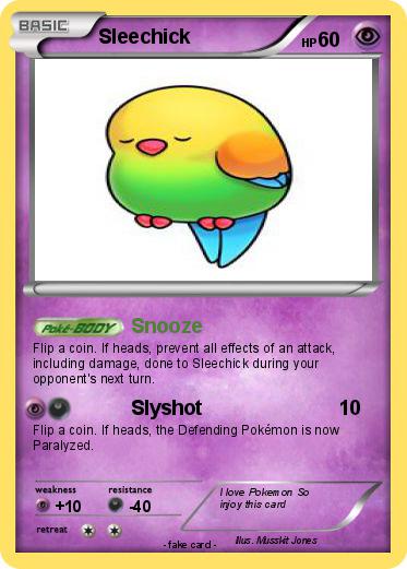 Pokemon Sleechick