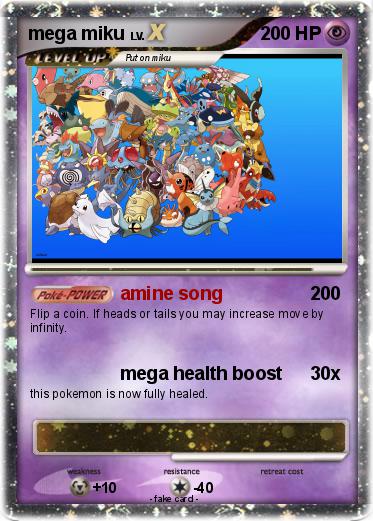 Pokemon mega miku