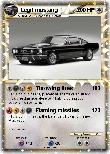 Pokemon Legit mustang