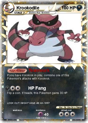 Pokemon Krookodile