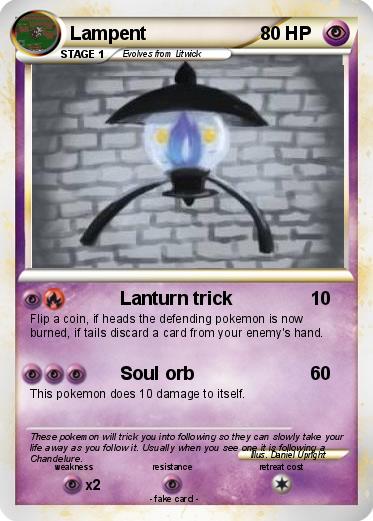 Pokemon Lampent