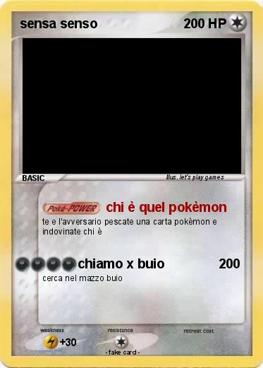 Pokemon sensa senso