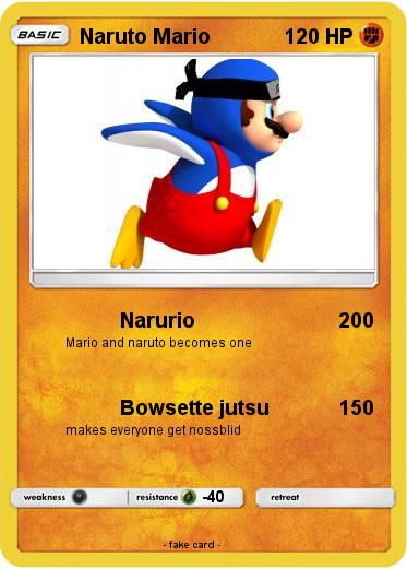 Pokemon Naruto Mario