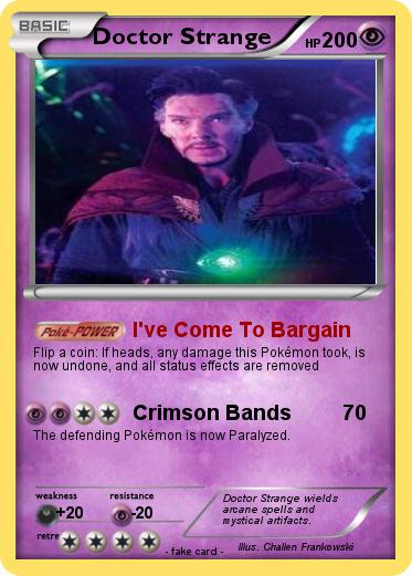 Pokemon Doctor Strange