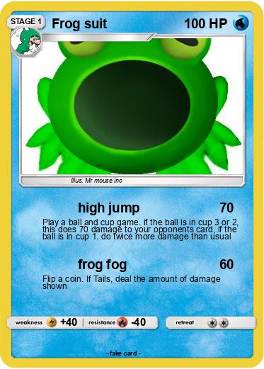Pokemon Frog suit