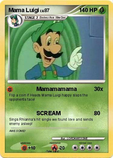 Pokemon Mama Luigi