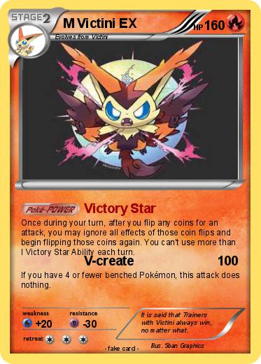 Pokemon M Victini EX