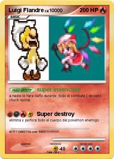 Pokemon Luigi Flandre