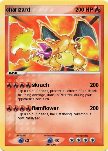 Pokemon charizard