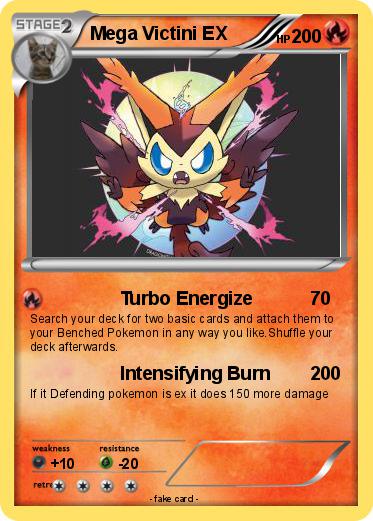 Pokemon Mega Victini EX