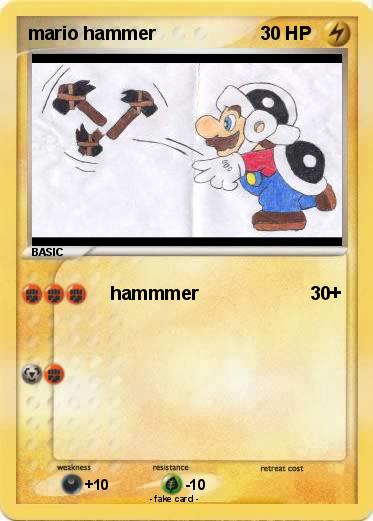 Pokemon mario hammer