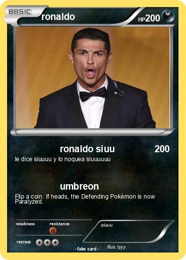 Pokemon ronaldo
