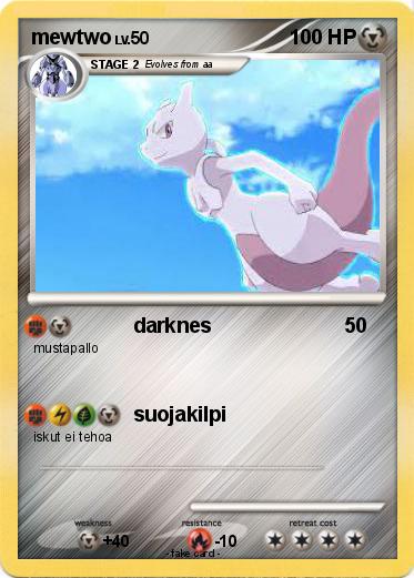 Pokemon mewtwo