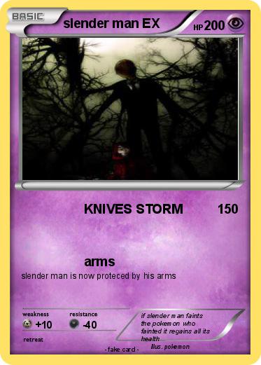 Pokemon slender man EX