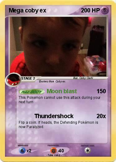 Pokemon Mega coby ex