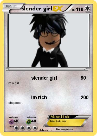 slender girl - Roblox