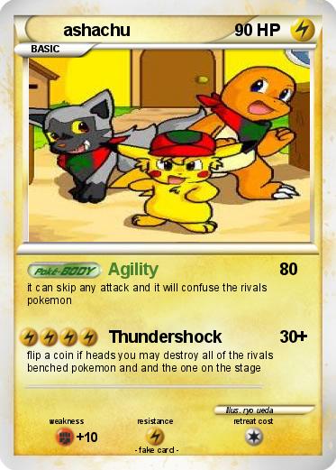 Pokemon ashachu