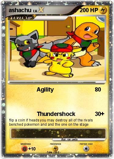 Pokemon ashachu