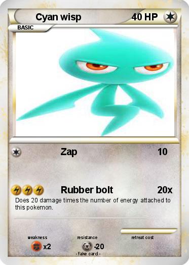Pokemon Cyan wisp