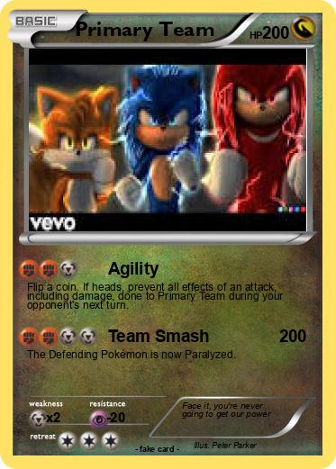 Pokemon Primary Team
