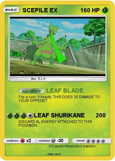 Pokemon SCEPILE EX