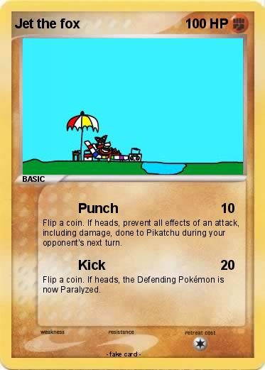 Pokemon Jet the fox