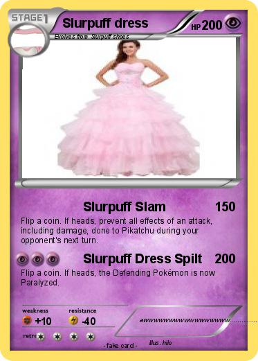 Pokemon Slurpuff dress