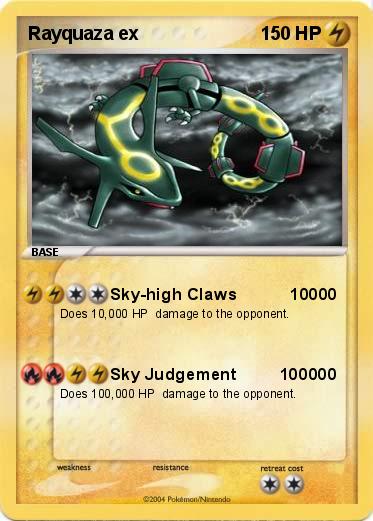 Pokemon Rayquaza ex