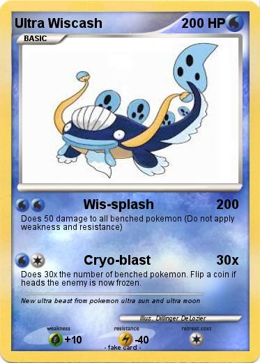 Pokemon Ultra Wiscash