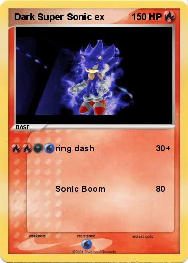 Pokemon Dark Super Sonic ex