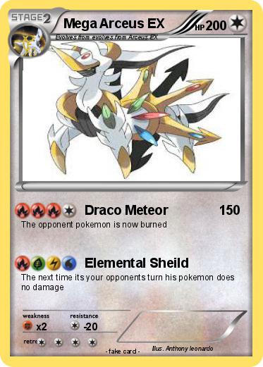 Pokemon Mega Arceus EX