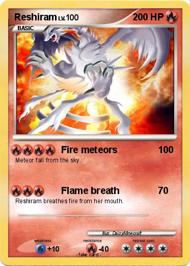 Pokemon Reshiram