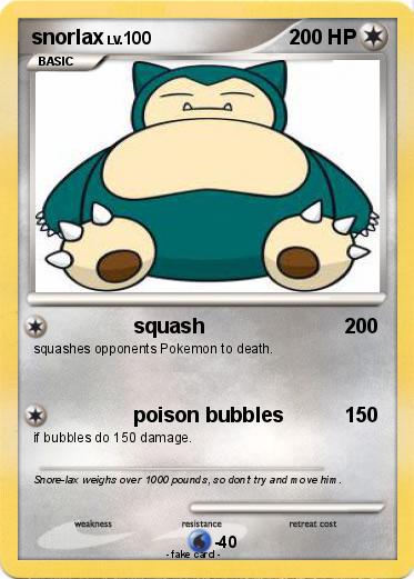 Pokemon snorlax