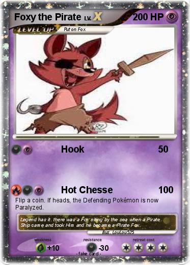 Pokemon Foxy the Pirate