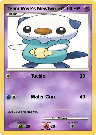 Pokemon Team Rove's Mewtwo