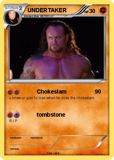 Pokemon UNDERTAKER