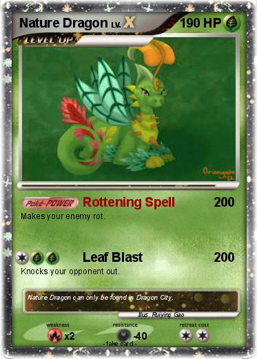 Pokemon Nature Dragon